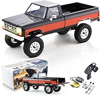 Vista 11 de BEEZRC FMS 1/18 RC Crawler FCX18 Chevy K10 RC Camión RTR RC Coche Licencia Oficial Modelo 8km/h 4WD 900mAh Pasatiempo RC Coches Control Remoto Coche