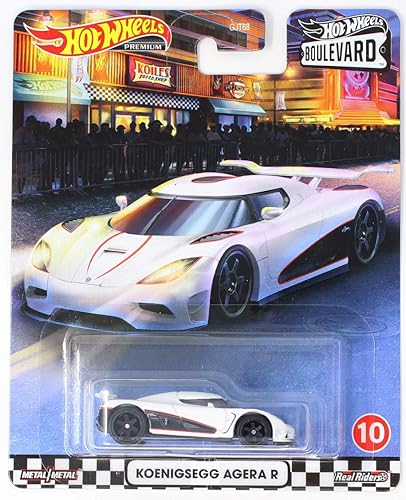 HW Premium Boulevard Series Koenigsegg-Agera R, blanco