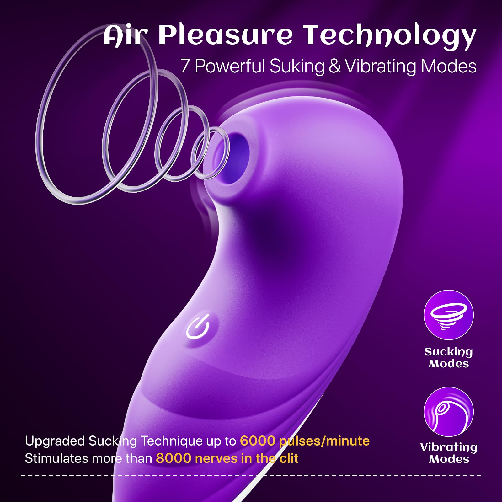 Rose Sex Toy Adult Toys - APP Rose Vibrator for Women Sex Toys with 9 Sucking & Vibrating, G Spot Vibrator Adult Sex Toys, Womens Clit Nipple Sucker Vibrators for Female Couples Sex Furniture