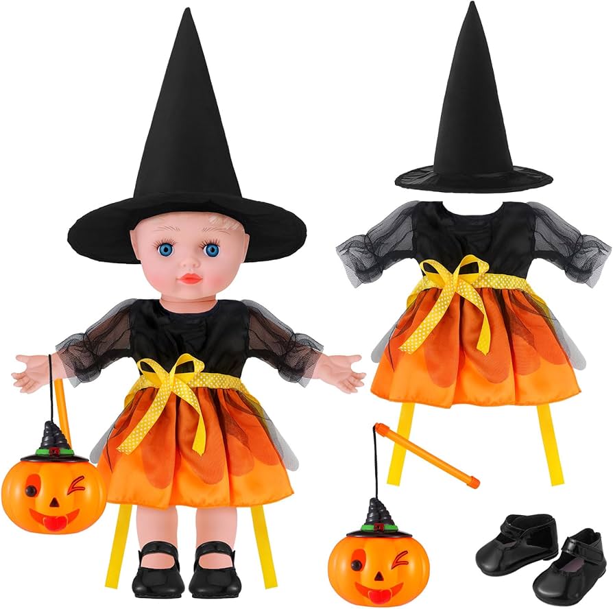 ハロウィン カスタムアイシードール　キバ付き　『三角帽子に大きな花』 ハロウィン カスタムアイシードール キバ付き 『三角帽子に大きな花』