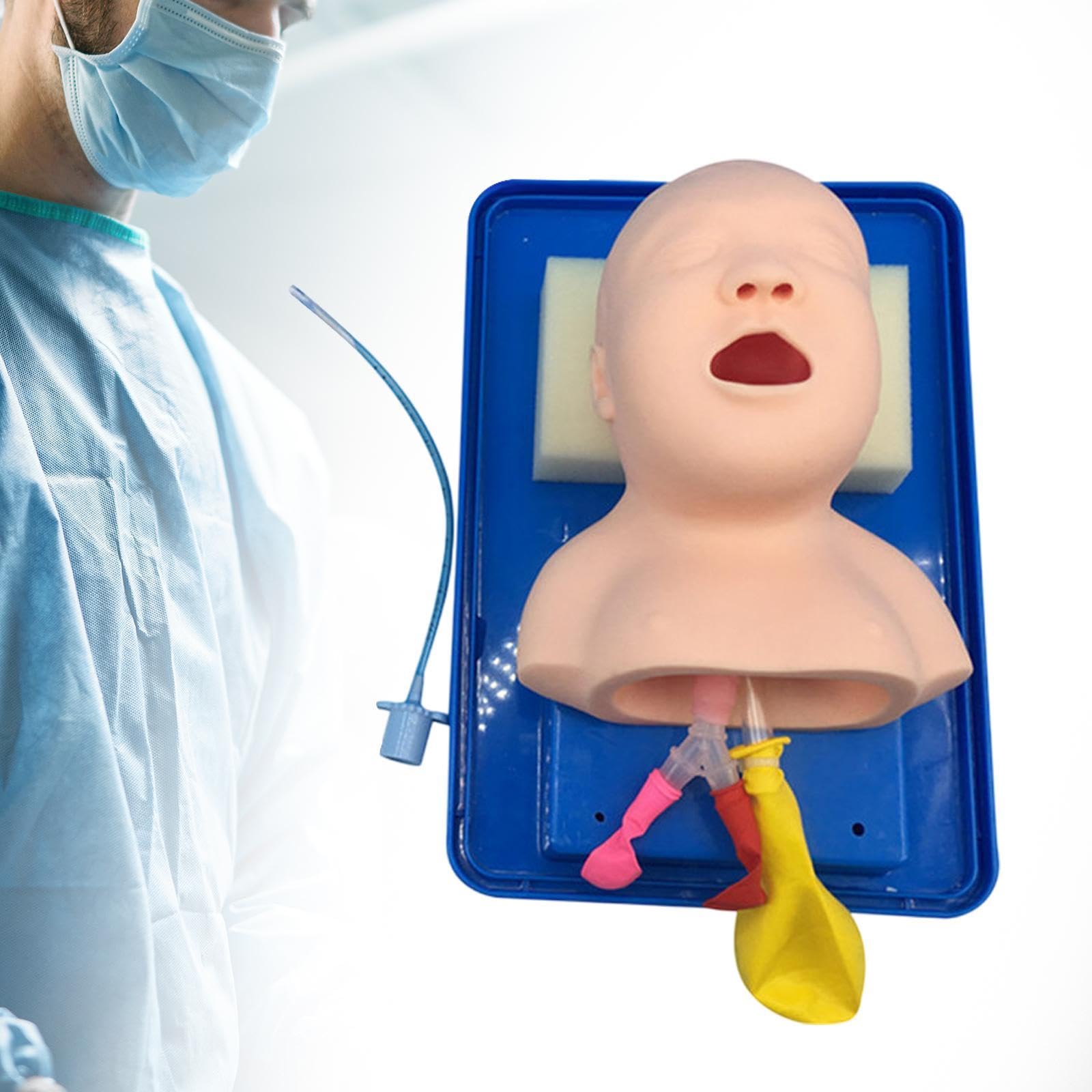 Oshhni Strumento di Pratica Intubazione Pediatrica, Strumento di Treno di Intubazione per Infanti