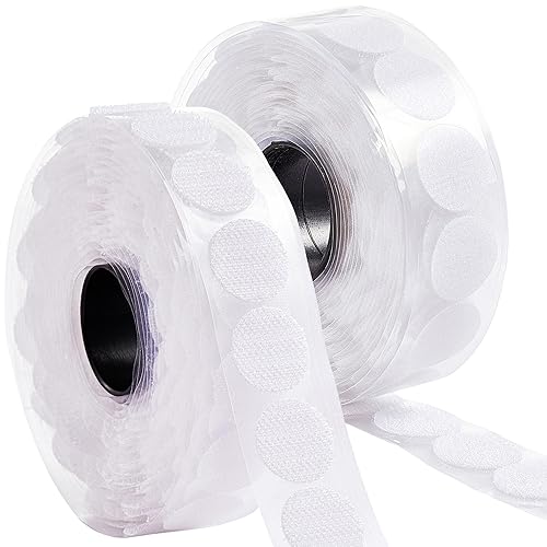 Vista 50 de Tiras adhesivas para tela (72 pies x 1/2 pulgada), se pegan sin coser ni planchar, para ropa y cortinas, cinta de dobladillo de doble cara