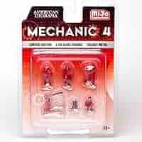 Amazon.co.jp: アメリカン ジオラマ 1/64 フィギア メカニック 4