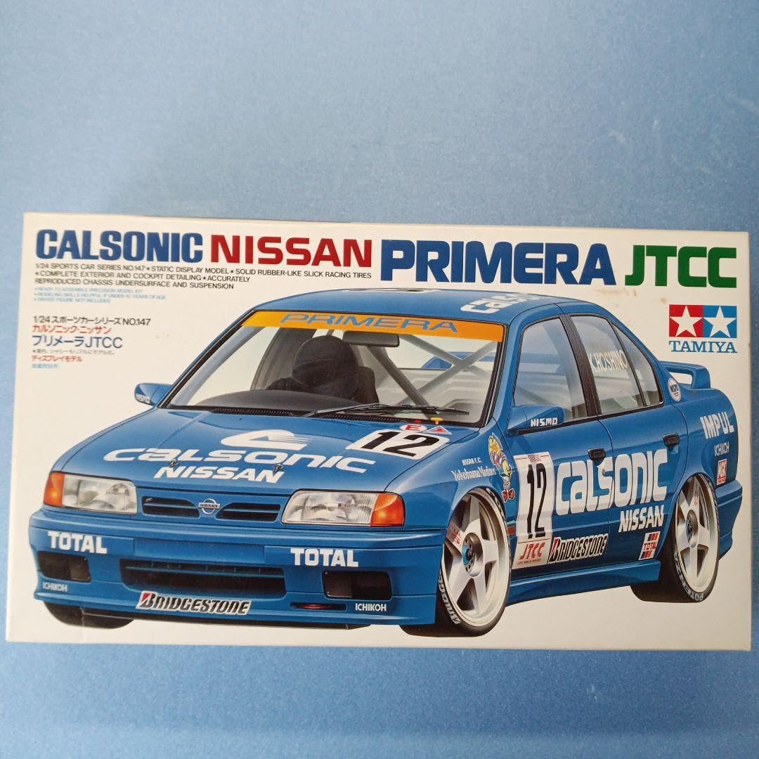 Amazon.co.jp: 1 24 No.147 カルソニック ニッサン プリメーラJTCC