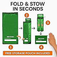 Vista 5 de OnGuard Bolsa de cochecito doble para avión Funda de cochecito Bolsa de cochecito Accesorios de viaje de avión de bebé Mochila compacta