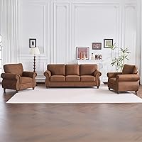 Vista 10 de Juegos de muebles para sala de estar Couchus, juegos de sofás y sofás para sala de estar, sofás de estilo vintage de mediados de siglo con diseño