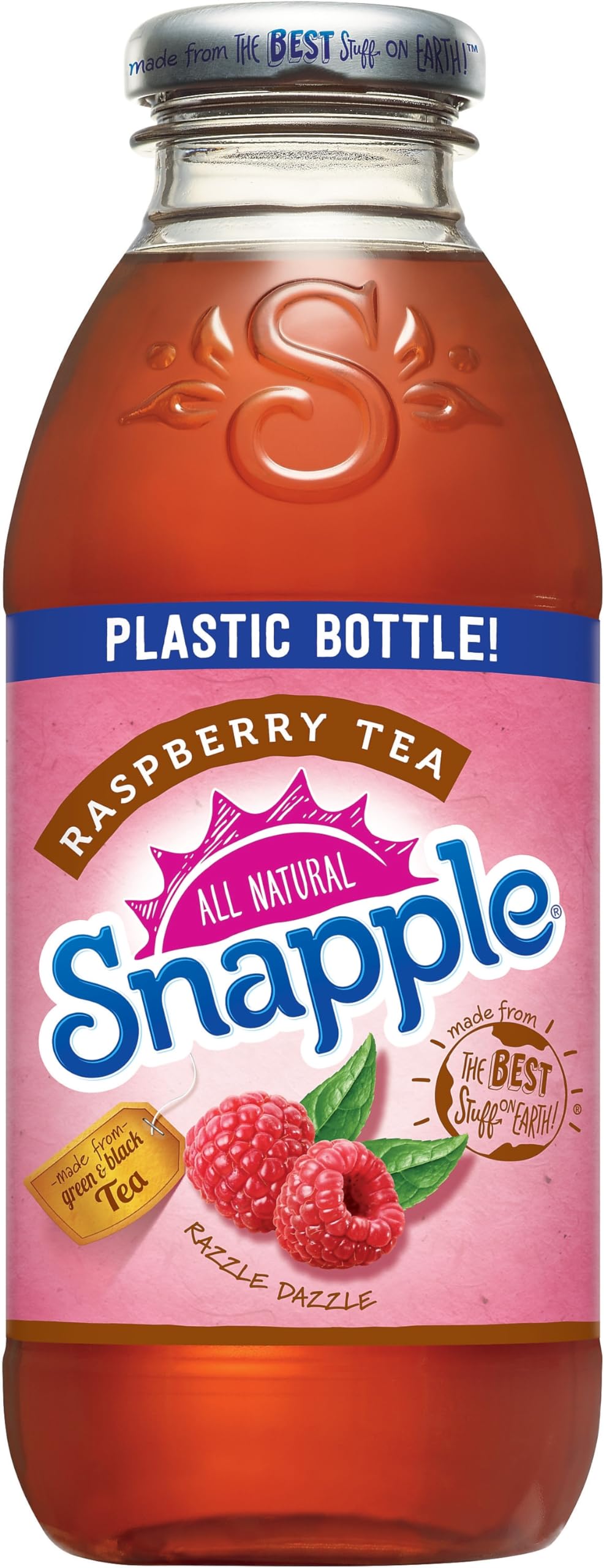 Raspberry Tea, 16 oz., 12/Pack (10099468) (CAD00373)