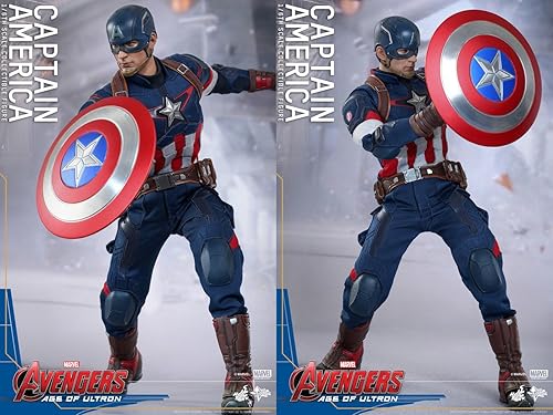 Miniatura 4 de Hot Toys Marvel: Avengers Age of Ultron - Figura coleccionable de Capitán América escala 1/6 MMS 281