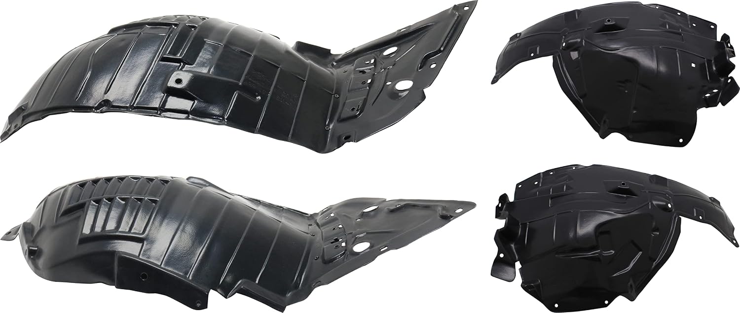 Garage-Pro Fender Liner Set for 2014–2022 Infiniti Q50 (Front Pair 4-Piece Kit)