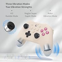 GuliKit KK3 Pro Vezeték Nélküli Kontroller Switch OLED-hez, PC-hez - Hall Joystick, 1000Hz Válaszidő, Mágneses Vibráció, Hyperlink Adapter,  3