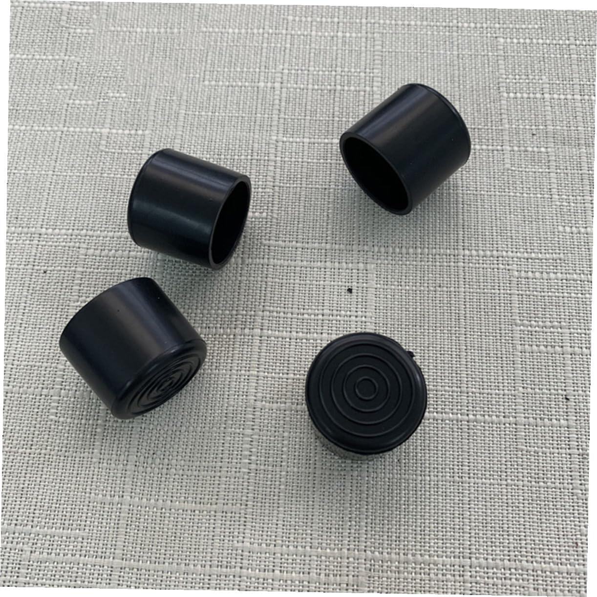 Runde Stuhlkappen 25mm aus Gummi, 100 Stück für Tisch und Stuhlbeine