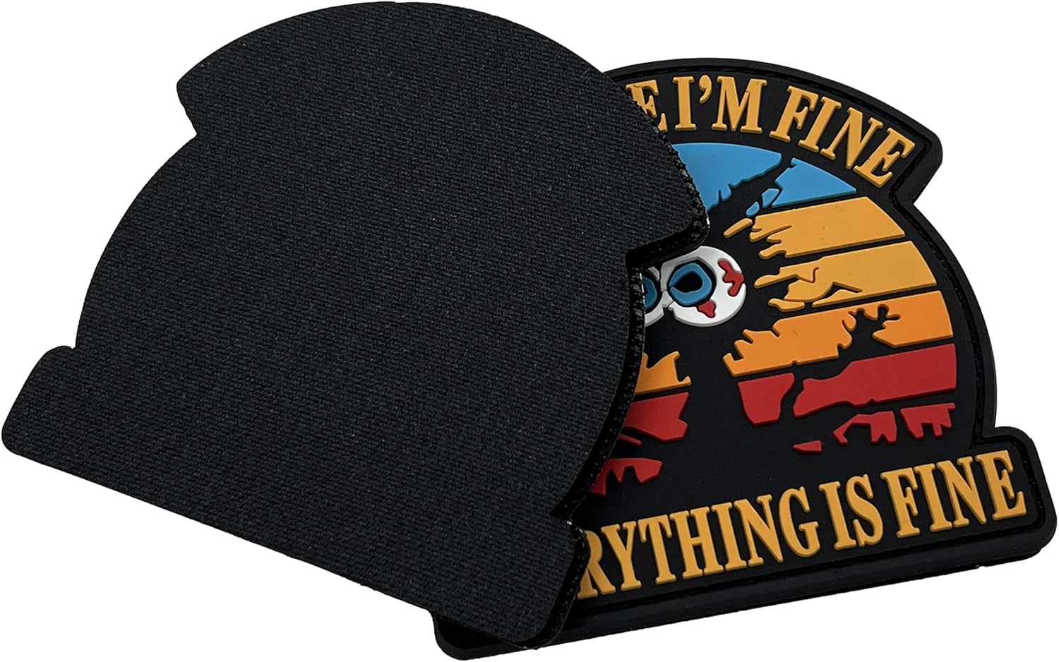 バンドル 2個 It's Fine I'm Fine Everything is Fine 3D PVC ラバーフッ