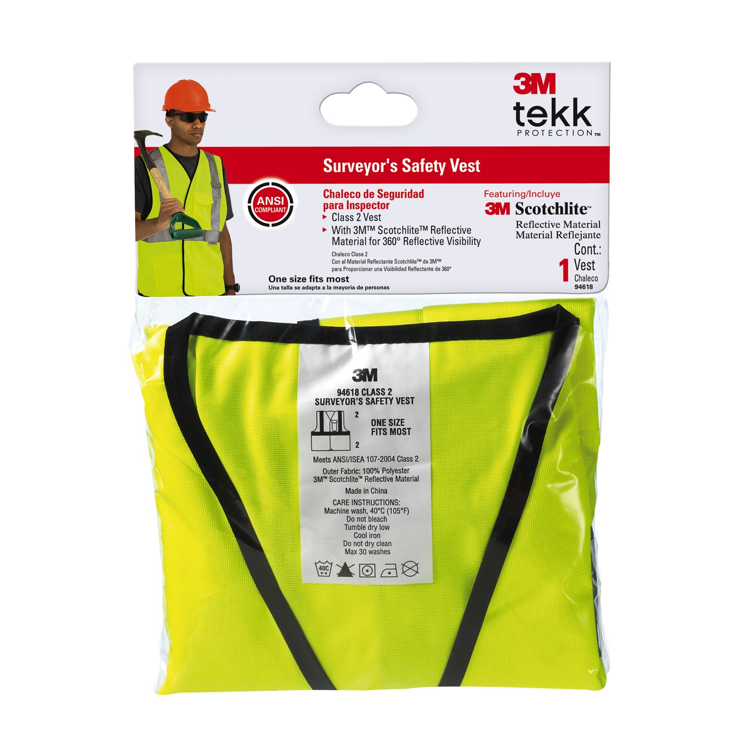 3m scotchlite reflective safety vest