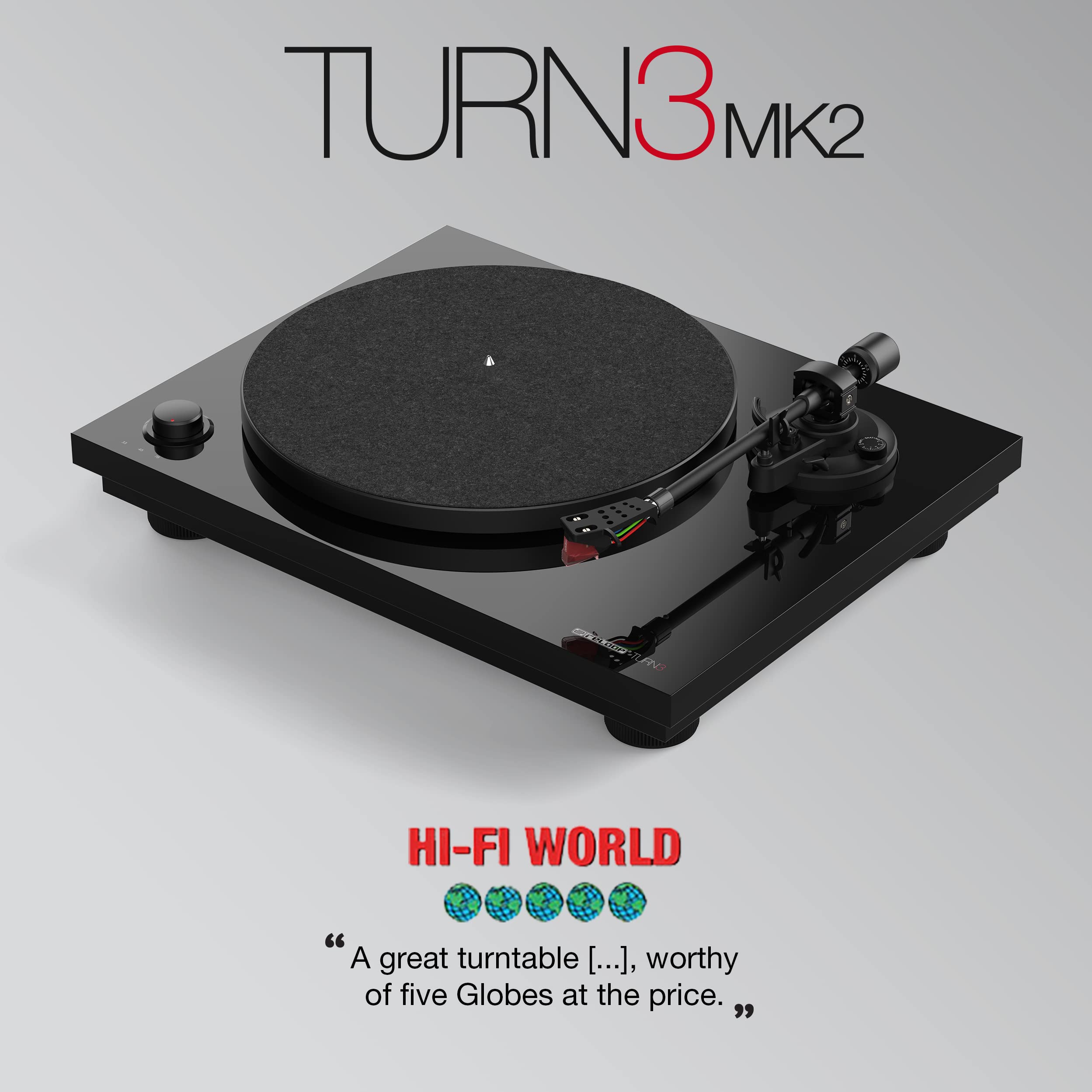 Amazon.co.jp: Reloop Turn 3 MK2 プレミアム アナログ HiFi ターン 