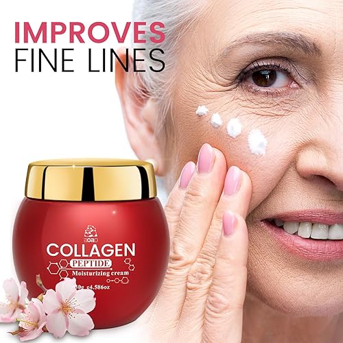 Miniatura 5 de AOAO Crema facial de colágeno para mujeres, antienvejecimiento, crema antiarrugas para mujeres para hidratación profunda, reparación de la piel,