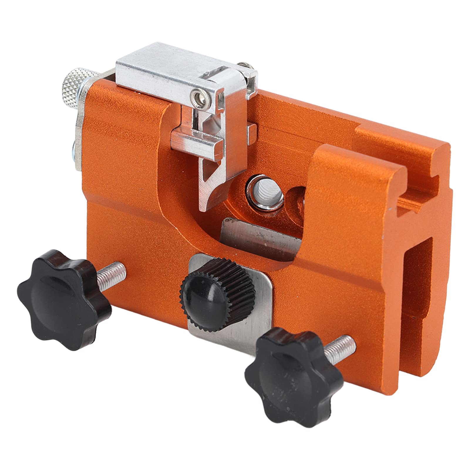 Kit de Herramientas de afilador de Motosierra Profesional, Juego de Afilado de Sierra de Cadena de manivela portátil con Soporte guía para Corte de Madera, Trabajos Foresta