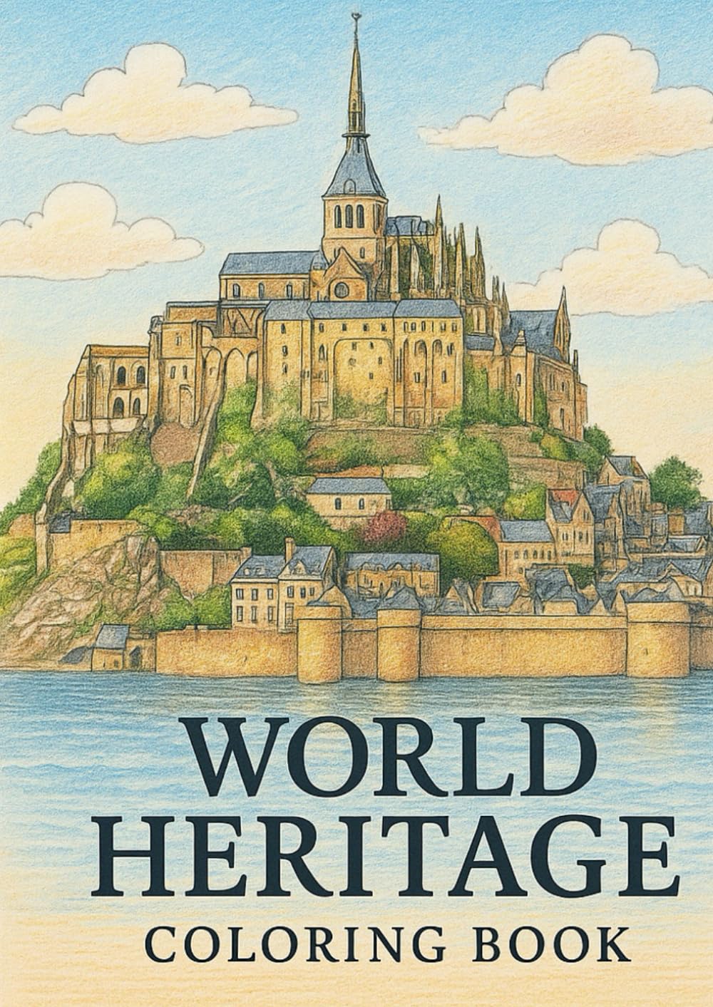 WORLD HERITAGE COLORING BOOK: A Relaxing Coloring Journey Through UNESCO World Heritage Sites and Iconic Landmarks