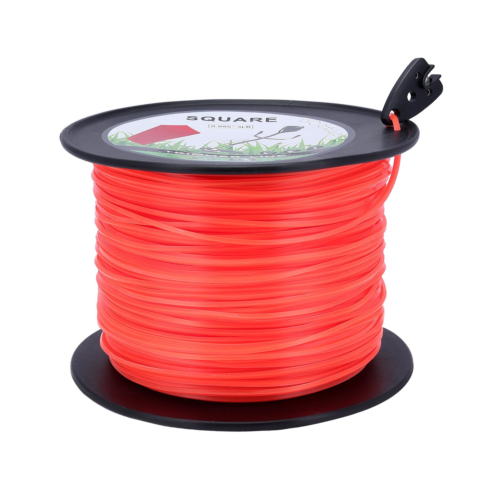 Amazon.com : Venseri .095-Inch Square Trimmer Line, 3 Pound Grass