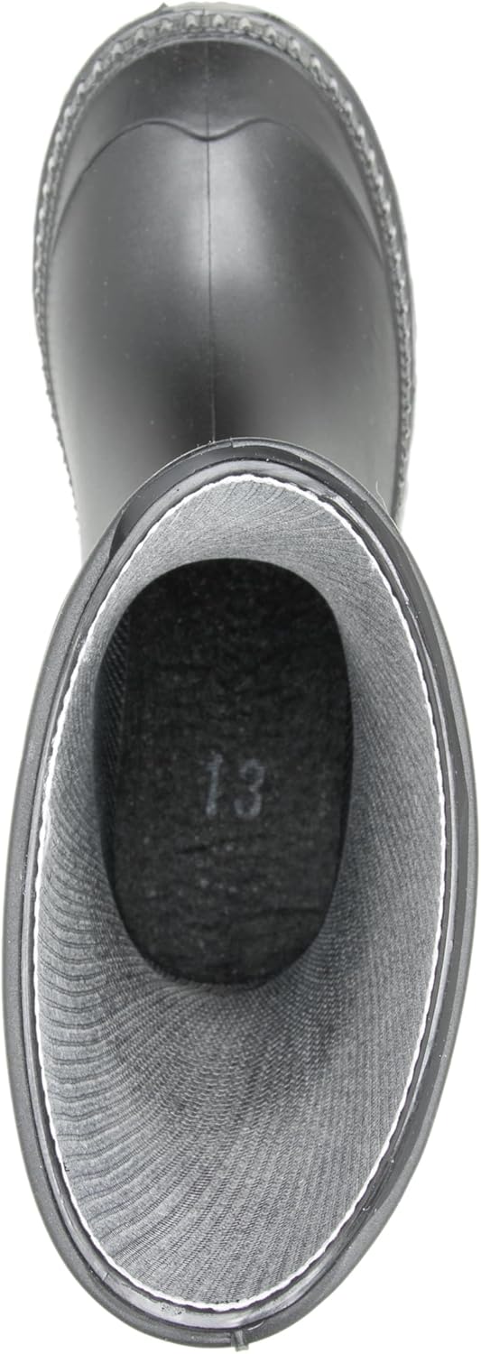 Kamik Kids Stomp Waterproof Rain Boots,Black,4 - Image 4