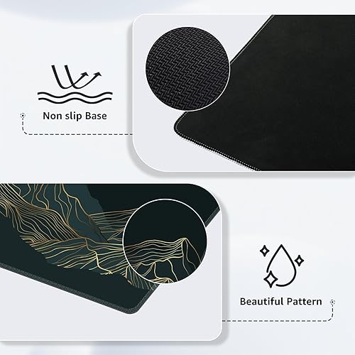 Vista 221 de iCasso Excel - Alfombrilla de escritorio con hoja de trucos, atajos Excel, alfombrilla de escritorio de corte corto Excell, alfombrilla de mouse