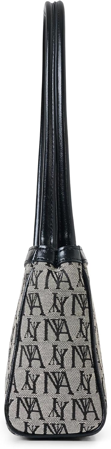 BROADWAY N°1 Monogram Crossbody – Canvas and Leather with Adjustable Strap