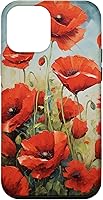 Vista 16 de Funda para iPhone 16 Red Poppies Flowers In A Field