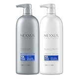 Nexxus Shampoo and Conditioner Therappe Humectress 2 Count for Dry Hair Silicone-Free, Moisturizing Caviar Complex and Elastin Protein for thicker and stronger hair 33.8 oz