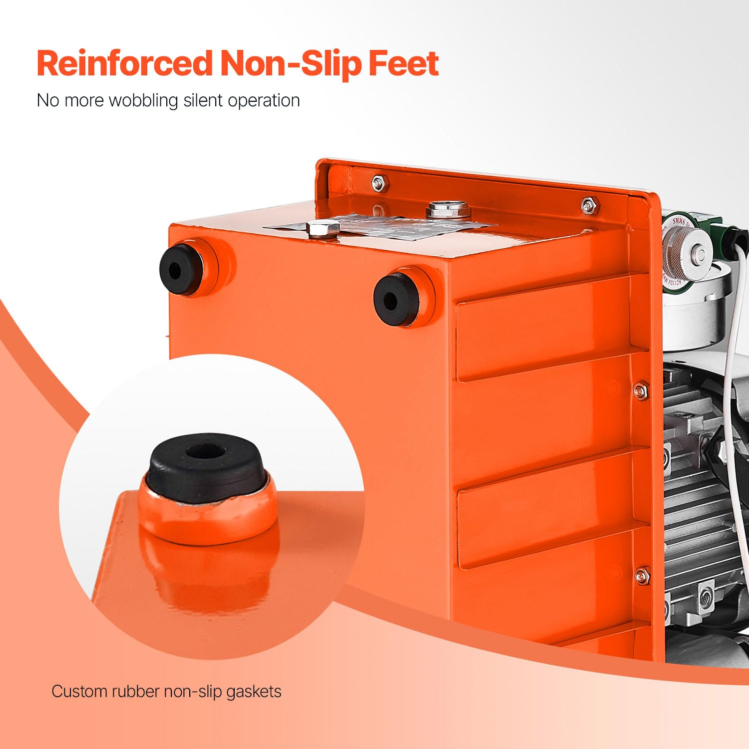 VEVOR 10000 PSI Hydraulic Electric Pump, Double Acting, 750W Full Copper Power Engine & 8L Hydraulic Power Pack Cylinder