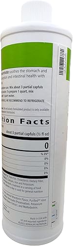 Miniatura 3 de Herbalife Concentrado de Aloe Pinta Sabor Mandarina 16 FL Oz (473 ml) para la Salud Digestiva con Aloe de Calidad Premium, Sin Gluten, 0 Calorías, 0