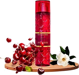 Bath & Body Works Fine Fragrance Body Spray Mist 8 oz (Oh, Cherry)