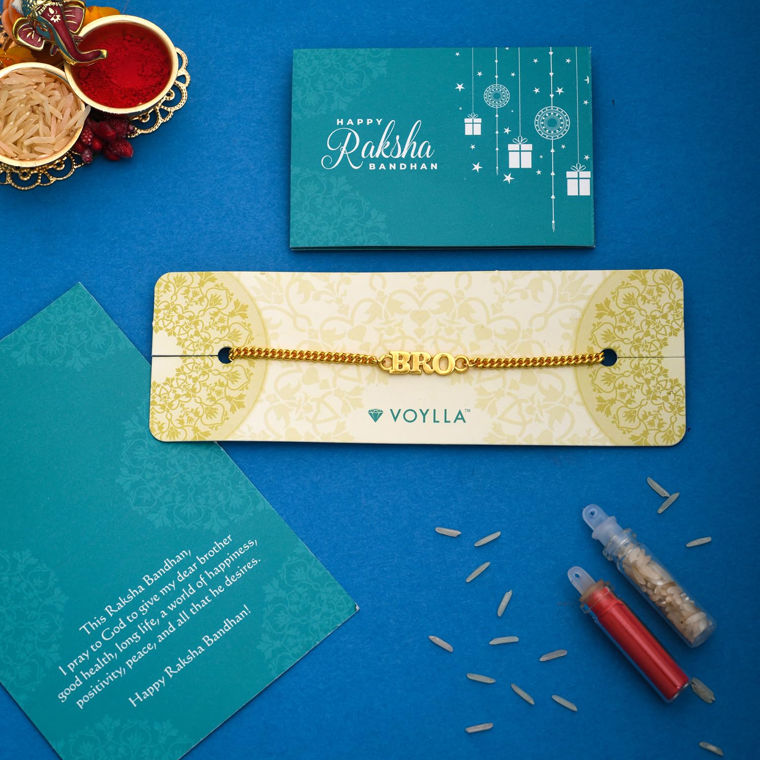 Tone Fashionable BRO Rakhi Bracelet