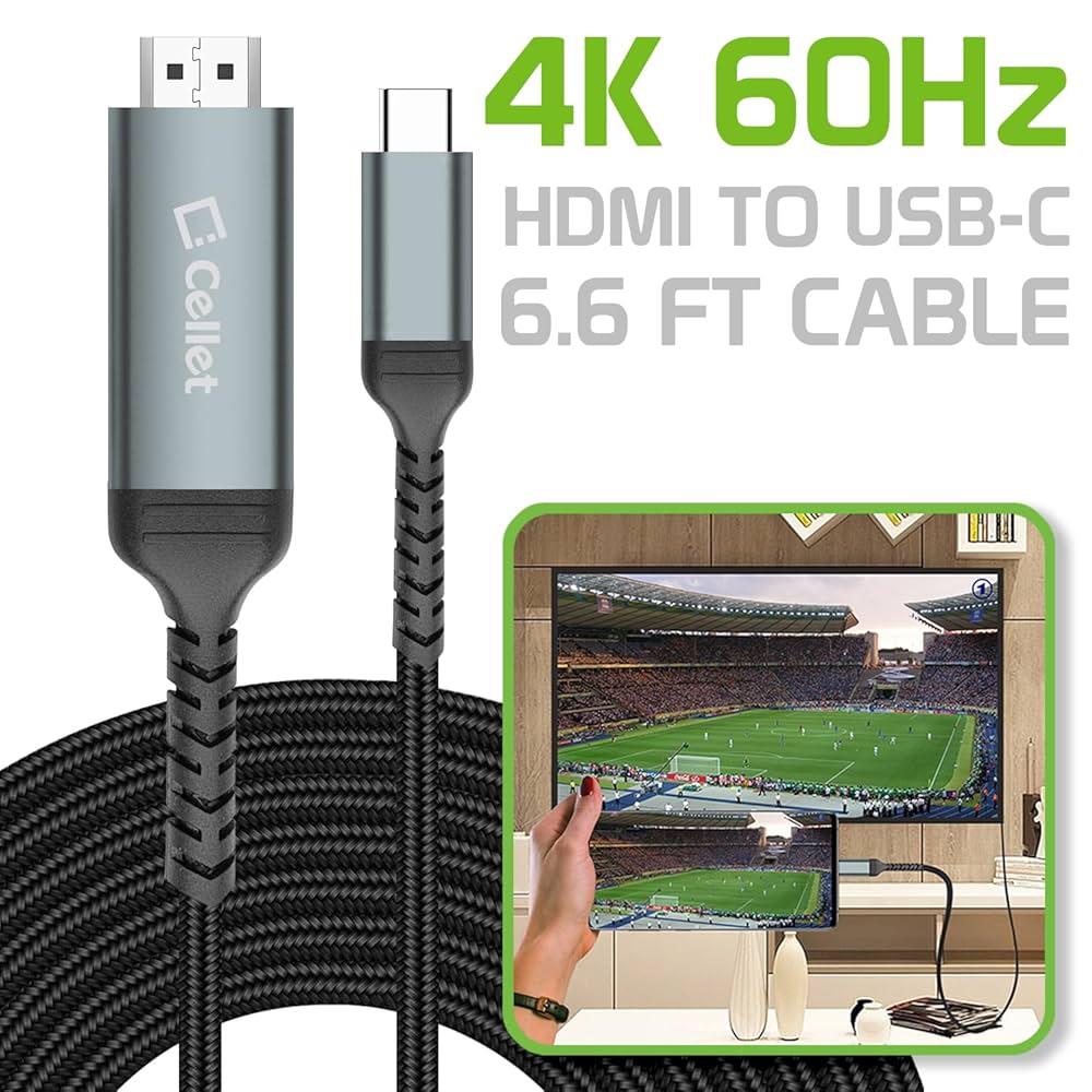 HDMI　cタイプ Amazon.com: USB-C to HDMI 4K Video Adapter Cable, Adapter