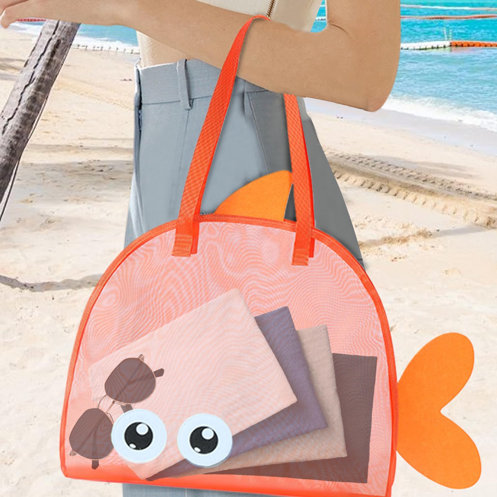 Generisch Bolsa - Bolsa de baño | Funcional Bolsa de transporte ligera para vacaciones familiares Picnic Viajes Verano Actividades al aire libre