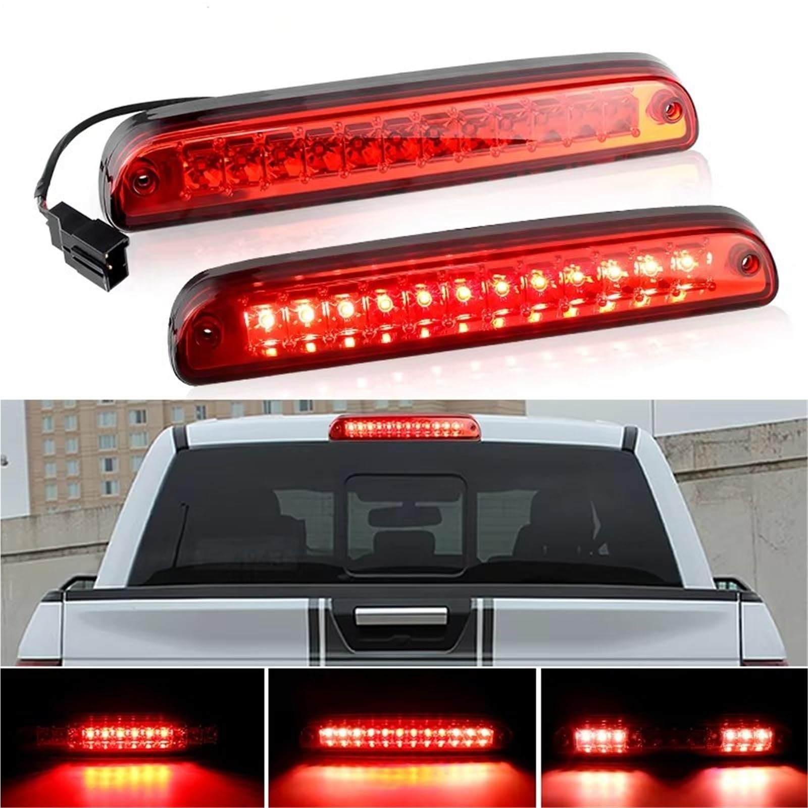 Compatibile con Ford per Explorer 2001 2002 2003 2004 2005 Luce Freni Luce Posteriore Alta per Lampada Bagagliaio Stop supplementare