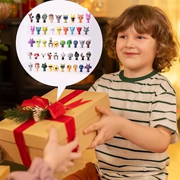 Sprukii 48 Pcs Toys Set, Colorful Figures for Party Decorations Gifts, Cartoon Sprukii Figures Collectible Toy for Game Fans