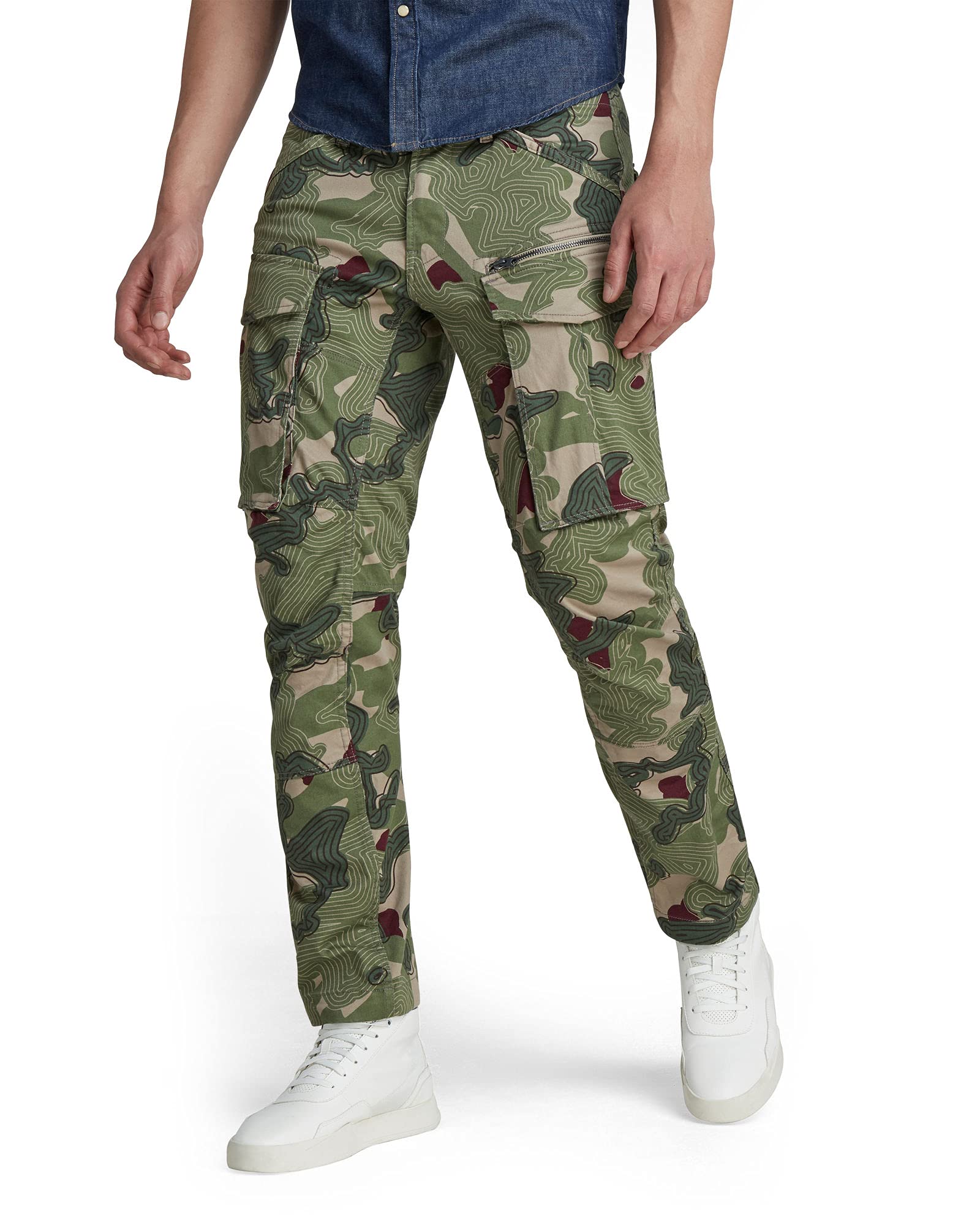 G-STAR Men's Rovic Zip 3D Regular Tapered Pants — view 80