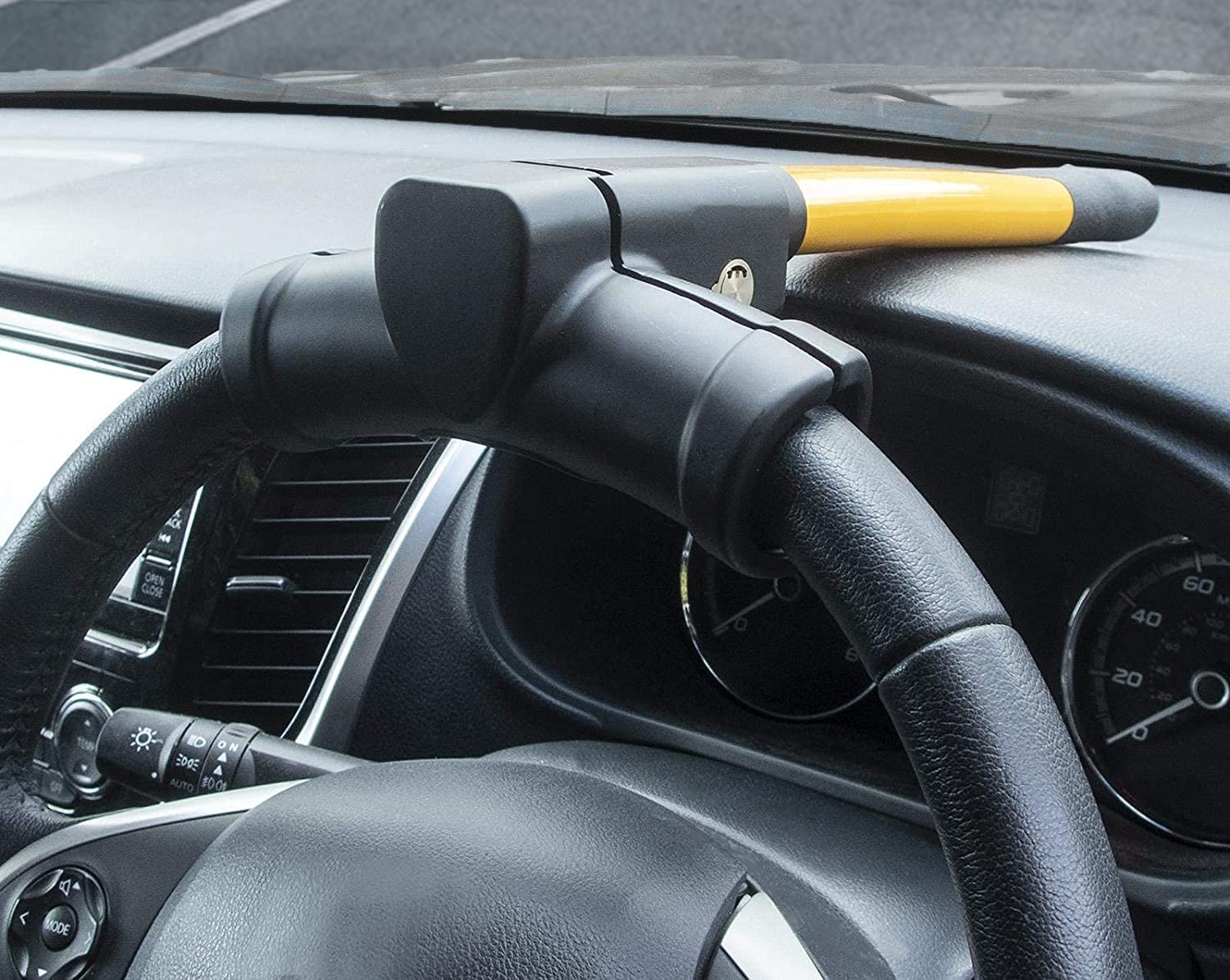 Buy UKB4C Car Steering Lock Universal Fit Maximum Security Steering