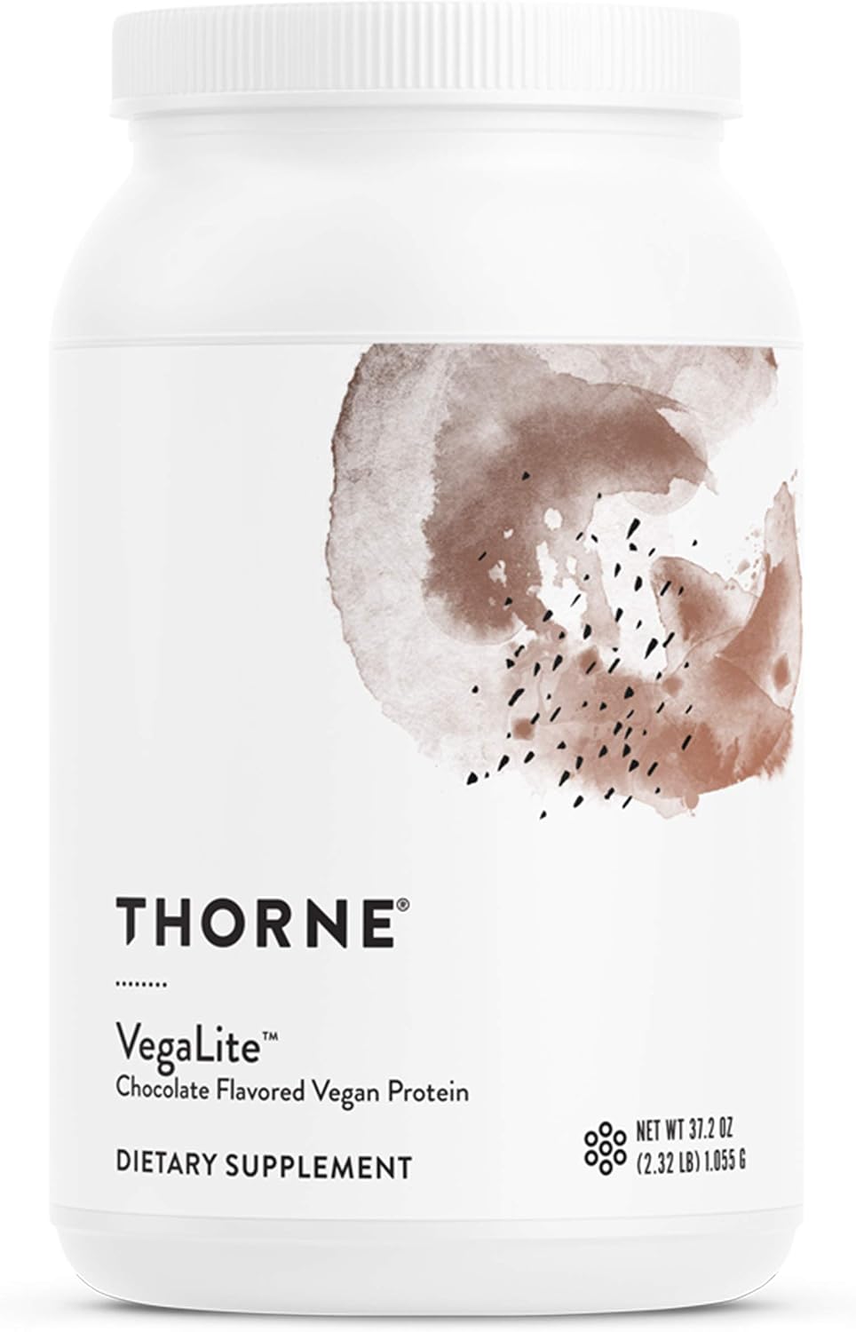 Thorne Research - VegaLite - Vegan-Friendly Performance Protein Powder - Chocolate Flavor - 37.2 OZ