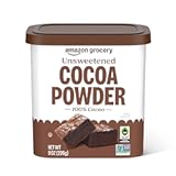 Amazon Grocery&comma; Unsweetened Cocoa Powder&comma; Fair Trade Certified&comma; 8 Oz &lpar;Previously Amazon Fresh&comma; Packaging May Vary&rpar;