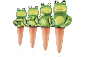 4-Pack Frog Plant Watering Globes