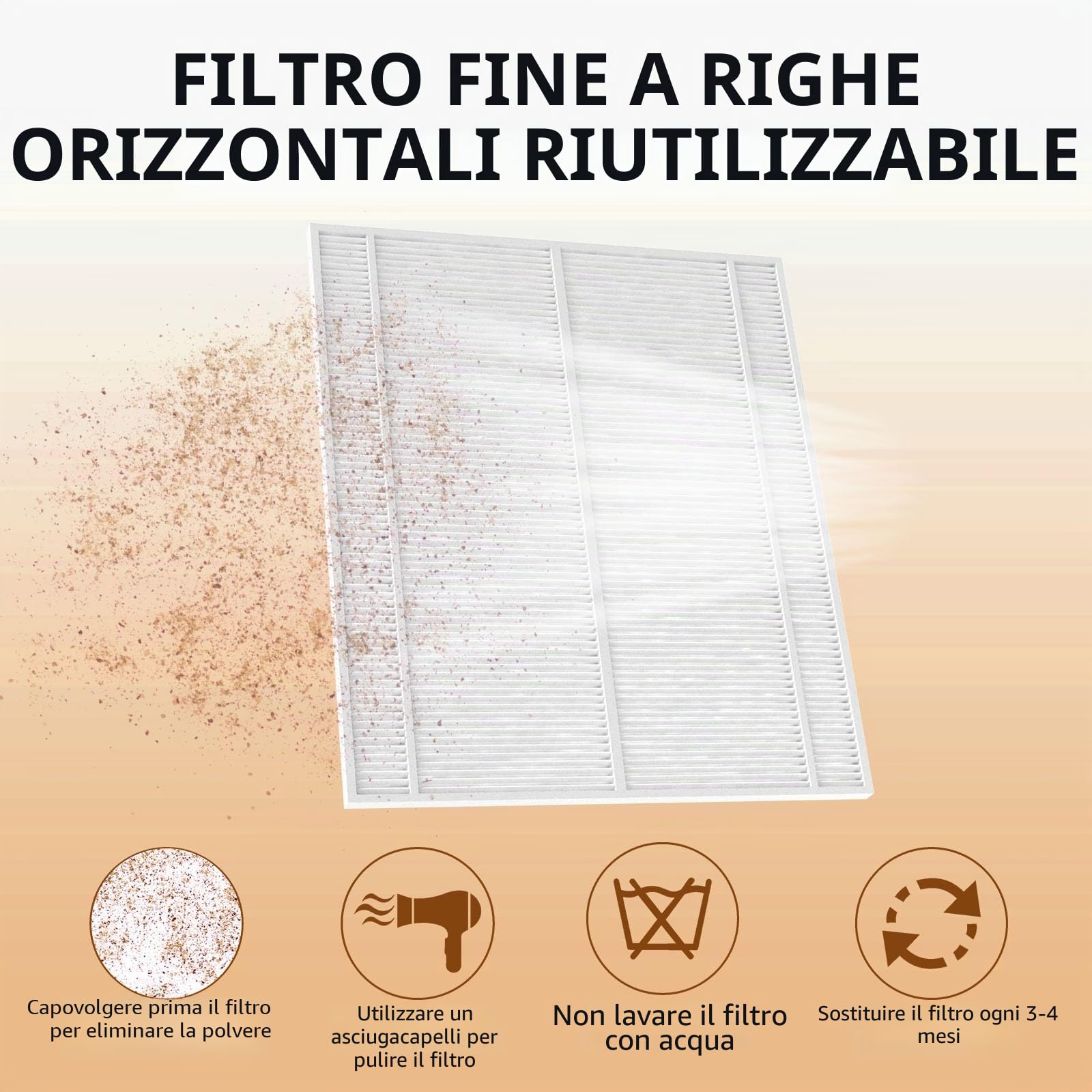 ZIZZON Aspirapolvere compatto per principianti con filtro riutilizzabile, potente strumento per manicure e pedicure per unghie acriliche, uso domestico o salone