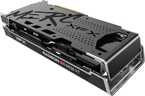 Miniatura 6 de XFX Speedster MERC308 Radeon RX 6650XT - Tarjeta gráfica negra para juegos con 8 GB GDDR6 HDMI 3xDP, AMD RDNA 2 RX-665X8TBDY