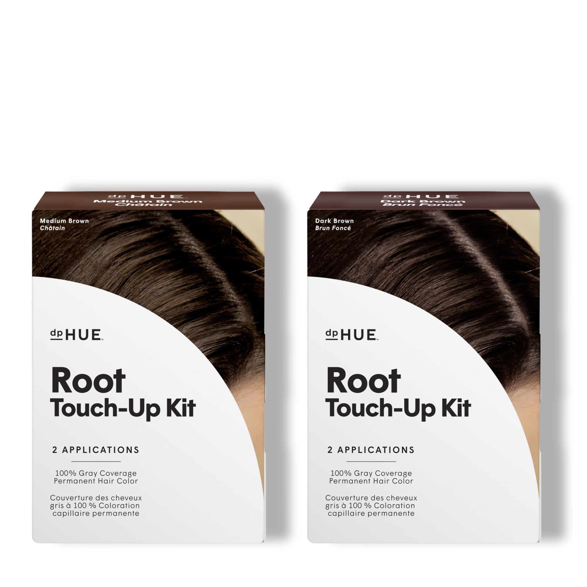 Amazon.com: dpHUE Root Touch-Up Kit - Includes Medium Brown and