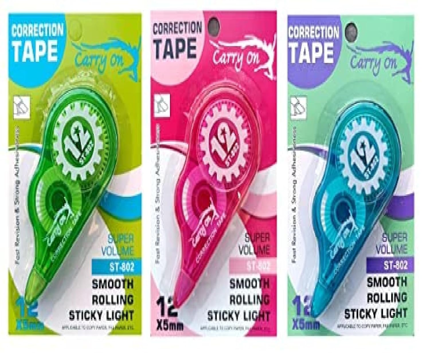 Kaushik Enterprises Correction Tape Cute Kawaii Stationery Tape for
