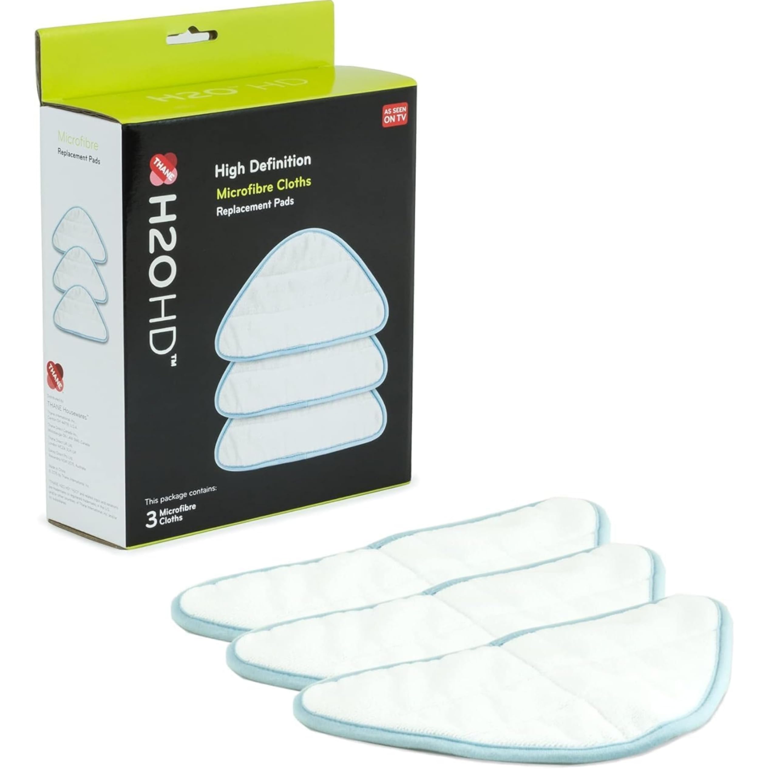 JINFOLI 3 Pezzi Lavabili in Microfibra a Vapore, for Beldray, for BEL01097 Panni for Scopa Pulitore a Vapore Panno di Ricambio Lavabile e Riutilizzabile for la Pulizia Tampone per la Pulizia