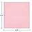 Creative Converting Party Tableware 2-Ply Luncheon Napkin, Party Supplies, One Size, Classic Pink, 50 (139190135)
