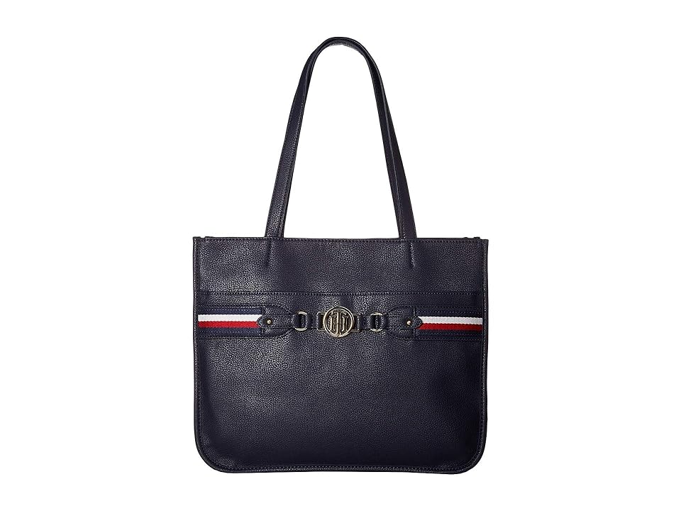 

Tommy Hilfiger Brice Tote (Tommy Navy) Tote Handbags