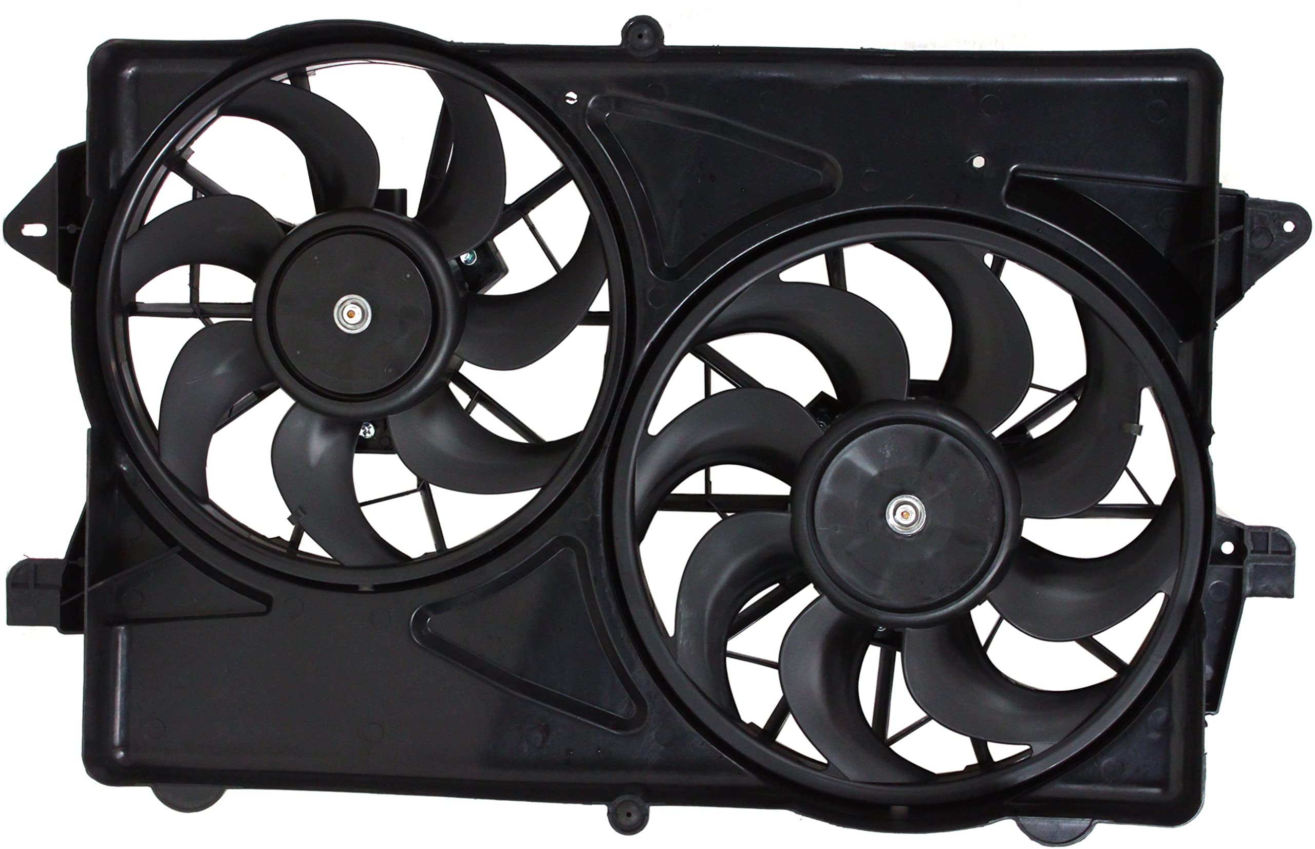 6 In Radiator Fan Radiator Cooling Fan For 2005-2016 VW Jetta & 2006-2018 Passat - Dual Fan Assembly With 1 Year Warranty 1K0959455EA Replacement - Foto 10