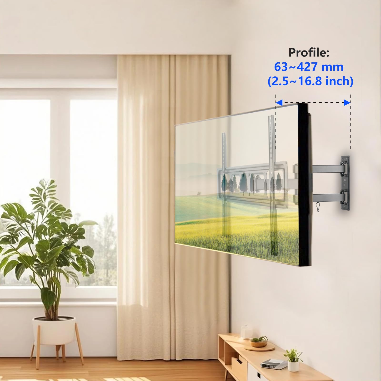 aticulating de Movimiento Completo Soporte de Pared para televisor (05413 a)