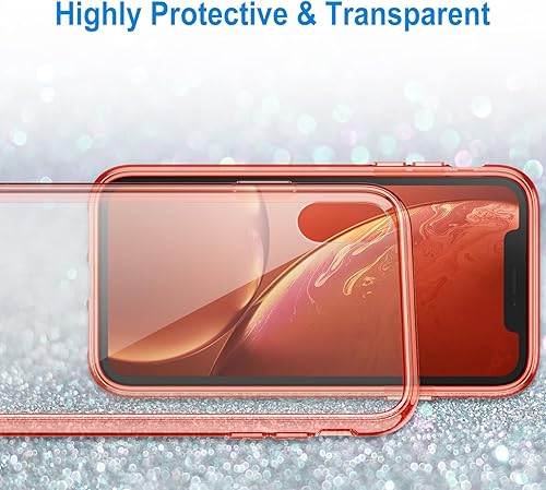 Vista 25 de JETech - Funda para iPhone XR de 6.1 pulgadas, cubierta para absorción de golpes Claro